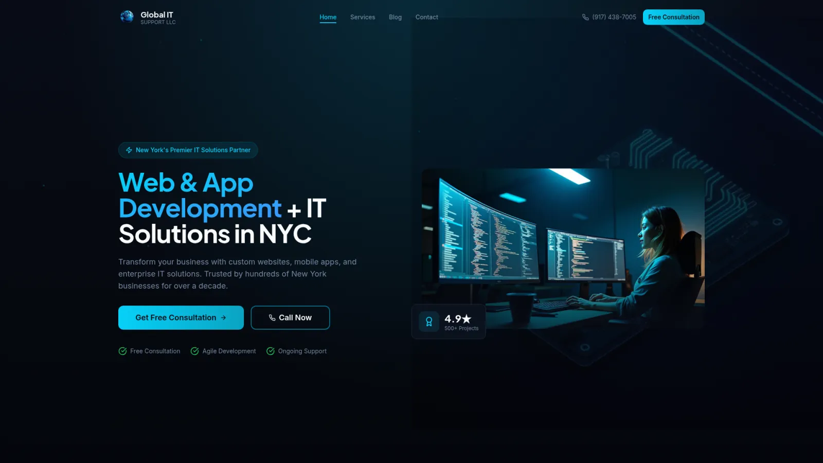Global IT Support LLC 项目案例
